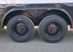 8.5x20 White V-Nose Enclosed Trailer with Blackout Pkg 9' Interior (2) 10,000LB Axles - Image 26