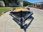 7x16 Equipment Trailer Dovetail Mini King Kong Ramps (2) 7,000LB Axles - Image 3