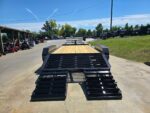 7x16 Equipment Trailer Dovetail Mini King Kong Ramps (2) 7,000LB Axles - Image 11