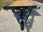 8.5x25 IBeam Deckover Trailer DoveTail (2) 7K Axles King Kong Ramps 14k GVWR - Image 11