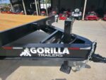 8.5x25 IBeam Deckover Trailer DoveTail (2) 7K Axles King Kong Ramps 14k GVWR - Image 12
