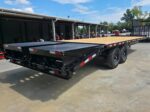 8.5x25 IBeam Deckover Trailer DoveTail (2) 7K Axles King Kong Ramps 14k GVWR - Image 7