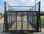 6.4' x 14'  Leaf Cage Debris Loader Utility Trailer (2) 3500 Axles - Image 6