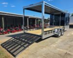 7x24 Indigo Blue Hybrid Enclosed and Utility Trailer (2) 5200LB Axles 10K GVWR - Image 10