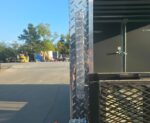 8.5x20 Charcoal Enclosed Hybrid Trailer with Gullwing (2) 3,500lb Axles - Image 21
