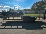 6.4x18 Straight Deck Off Road Utility Trailer (2) 3,500lb Axle 7K GVWR - Image 4