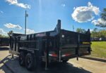 7x16 Gooseneck Telescopic Dump Trailer with 3ft Sides (2) 7K Axles 14K GVWR - Image 6