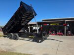 7x16 Gooseneck Telescopic Dump Trailer with 3ft Sides (2) 7K Axles 14K GVWR - Image 10