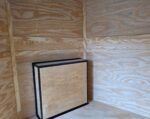 8.5x24 White Hybrid Trailer w/ Roof Covered Rear Deck 9' Interior (2) 7,000lb Axles - Image 27