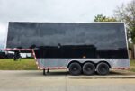 8.5X26 Gooseneck Enclosed Trailer with 9' Interior (3) 7,000lb Axles - Image 2