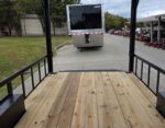 8.5x24 White Hybrid Trailer w/ Roof Covered Rear Deck 9' Interior (2) 7,000lb Axles - Image 15