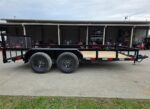 7x14 Dovetail Utility Trailer Powder Coated With Gate (2) 3500lb Axles 7K GVWR - Image 6