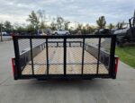 7x14 Dovetail Utility Trailer Powder Coated With Gate (2) 3500lb Axles 7K GVWR - Image 8