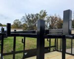 7x12 Straight Deck Utility Trailer 4ft Ladder Racks with 1.5 FT Mesh (2) 3500lb Axle - Image 13