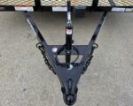 7x12 Straight Deck Utility Trailer 4ft Ladder Racks with 1.5 FT Mesh (2) 3500lb Axle - Image 14