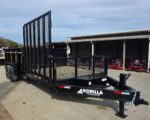 7x20 Hybrid Dump Utility Trailer with 3ft Sides Equipment (2) 7K Axles - Image 3