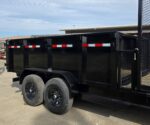 7x20 Hybrid Dump Utility Trailer with 3ft Sides Equipment (2) 7K Axles - Image 12