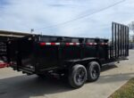 7x20 Hybrid Dump Utility Trailer with 3ft Sides Equipment (2) 7K Axles - Image 9