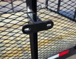 6.4x16 Utility Trailer Straight Deck 4ft Mesh Sides with Basket (2) 3,500lb Axles - Image 16