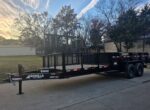7x20 Hybrid Utility Dump Trailer 2ft Sides with Box (2) 7K Axles - Image 4