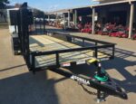 6.4x18 Straight Deck Utility Trailer with Side Gate (2) 3,500lb Axle - Image 2