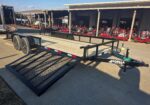 6.4x18 Straight Deck Utility Trailer with Side Gate (2) 3,500lb Axle - Image 12