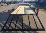 6.4x18 Straight Deck Utility Trailer with Side Gate (2) 3,500lb Axle - Image 11