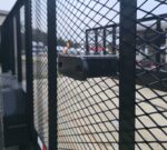 7x20 Dovetail Utility Trailer 4ft Mesh Sides (2) 3,500lb Axles - Image 15