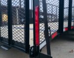 7x20 Dovetail Utility Trailer 4ft Mesh Sides (2) 3,500lb Axles - Image 20