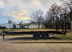 8.5x20 I-Beam Deckover Trailer (2) 7K Axles Stand-Up Ramps 14K GVWR - Image 4