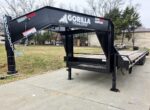 8.5x30 Gooseneck Deckover Dovetail Trailer (2) 10K Axles King Kong Ramps 20K GVWR - Image 4