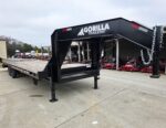 8.5x30 Gooseneck Deckover Dovetail Trailer (2) 10K Axles King Kong Ramps 20K GVWR - Image 2