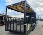 8.5x24 Black Hybrid Enclosed Trailer (2) 5,200lb Axles 10K GVWR - Image 7