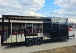 8.5x24 Black Hybrid Enclosed Trailer (2) 5,200lb Axles 10K GVWR - Image 6