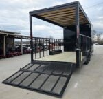 8.5x24 Black Hybrid Enclosed Trailer (2) 5,200lb Axles 10K GVWR - Image 12