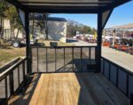 8.5'X24' Charcoal Enclosed Trailer Hybrid Roof Platform and Equipment Hauler (2) 8000lb Axle - Image 16
