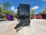 8.5' X 18' Black With Blackout Deck Over Stage Trailer - Image 2