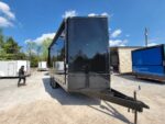 8.5' X 18' Black With Blackout Deck Over Stage Trailer - Image 3