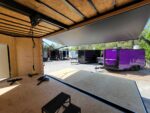 8.5' X 18' Black With Blackout Deck Over Stage Trailer - Image 12