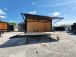 8.5' X 18' Black With Blackout Deck Over Stage Trailer - Image 14