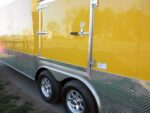 Enclosed Trailer 8.5'x26' Yellow - Bike Motorcycle Car Hauler Storage - Image 7
