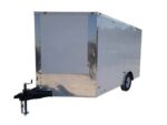 8.5x12 V-Nose Enclosed Trailer 3,500lb Axle Storage