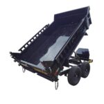 6' X 10' Hydraulic Dump Trailer With Loading Ramps (2) 5200lb axles GVWR 9990 - Image 2
