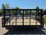 7x12 Dovetail Utility Trailer 3,500lb Axle - Image 4