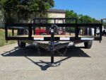 7x12 Dovetail Utility Trailer 3,500lb Axle - Image 8