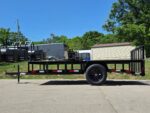 7x12 Dovetail Utility Trailer 3,500lb Axle - Image 2