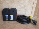 7x14 Black V-Nose Enclosed Trailer Blkout Pkg (2) 7,000lb Axles Elec Pkg - Image 36
