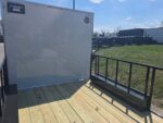 8.5x20 White Enclosed Hybrid Utility Trailer (2) 7,000lb Axles 14K GVWR - Image 11