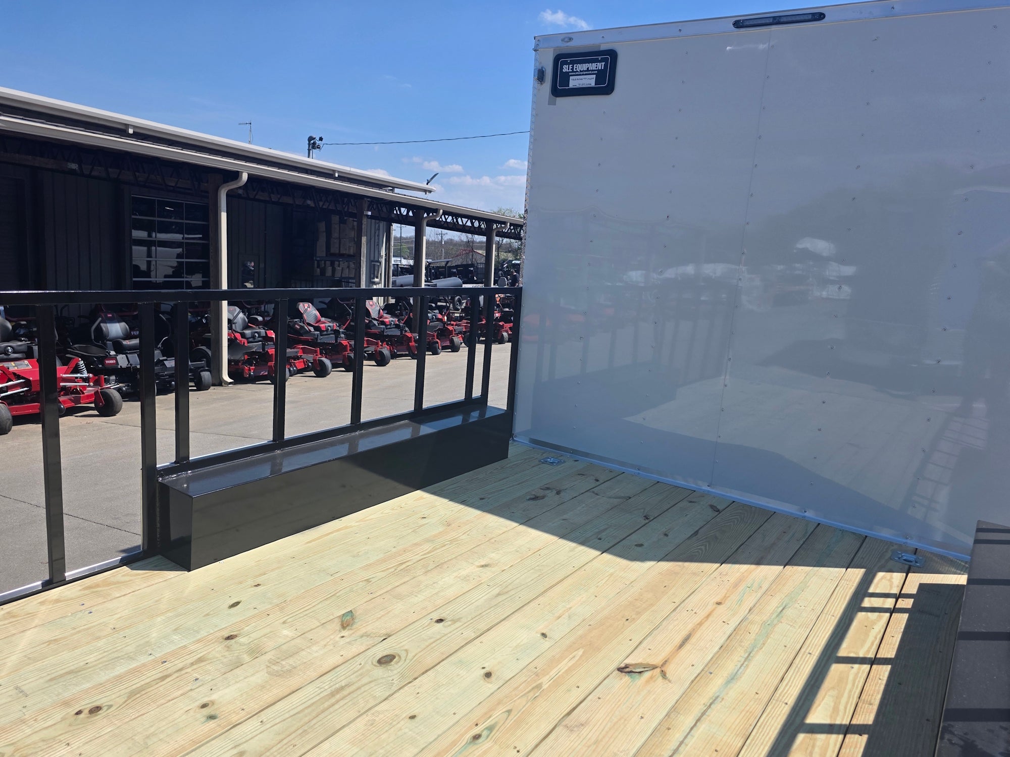 8.5x20 White Enclosed Hybrid Utility Trailer (2) 7,000lb Axles 14K GVWR - Image 12