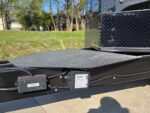 8.5'x26' Black Hybrid Trailer w/ Roof Covered Rear Deck & Generator Box - Image 22